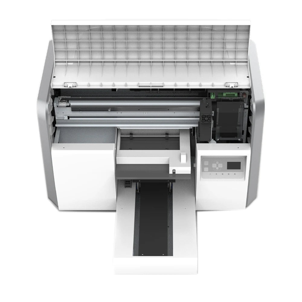 CALCA Digital A3 LED UV Roll Printer Cylindrical Printer with I3200 Printhead Printer for T-shirt Bottles Phone Case US Stock