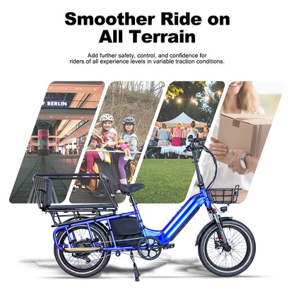 US Store Hot Sell Electric Bike  Hovsco Ebike Long RangeE Bike Large Capacity Aluminum Alloy  Electric Bicycle