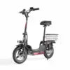 HEZZO T3 Escooter 48V 500W/750W Electric Scooter 14-inch Portable Folding Two-wheeled 15Ah 60KM Long Range Escooter With Basket