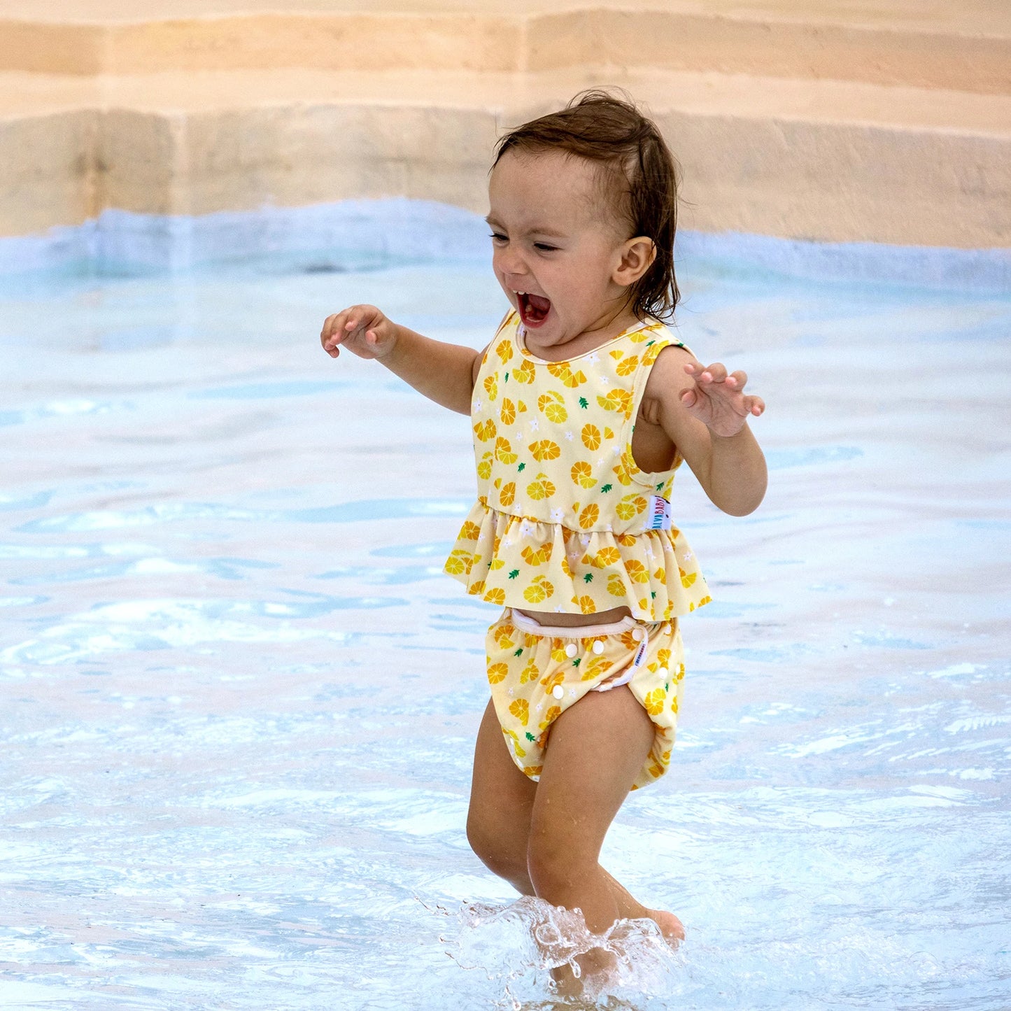 U PICK 1 Set ALVABABY Summer Swim Set Sleeveless Fashion Swimsuit for Baby Girls