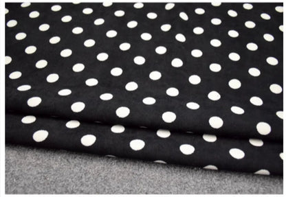 Fashion 1.8cm Round Dot Corduroy Fabric, Autumn Winter Children Cloth Cotton-padded Clothes, Handmade Sewing Tela T2252
