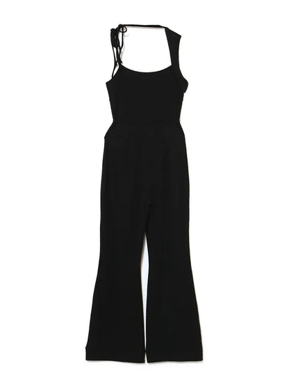 2025 Japanese Style Fashion Off-Shoulder Knit Jumpsuit for Women Summer New Sweet Girls Versatile Jumpsuits Lady Casual Pants