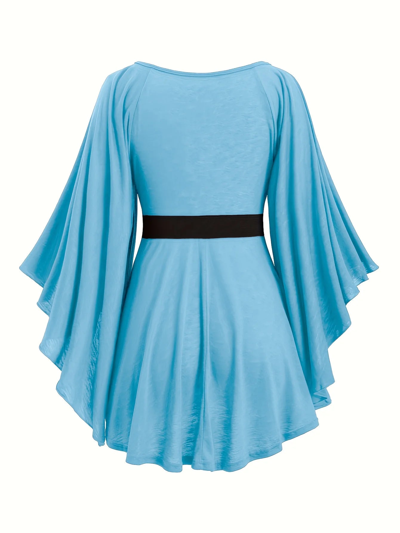 New autumn and winter European and American fashion women's clothing, oversized with an irregular hem, solid color, heart-shaped