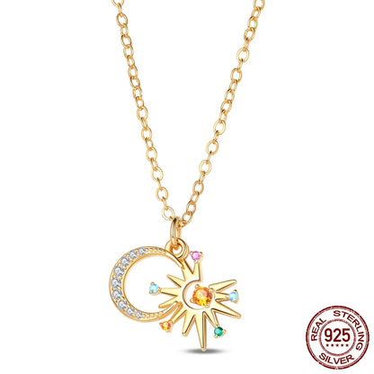 New 925 Sterling Silver Cupid Arrow Mobius Butterfly Dragonfly Sparkling Simple Heart Guardian Necklace 100% 925 Sterling Silver
