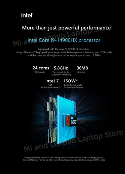 Lenovo LEGION Y7000P 2025 i9-14900HX RTX5060 8GB 16GB/32GB+1TB 16" 2.5K 240Hz