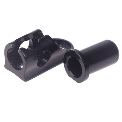 Bike Frame Components: Single/Double Cable Stopper, Brake Shift Cable Seat, Carbon Finish Bicycle Accessories