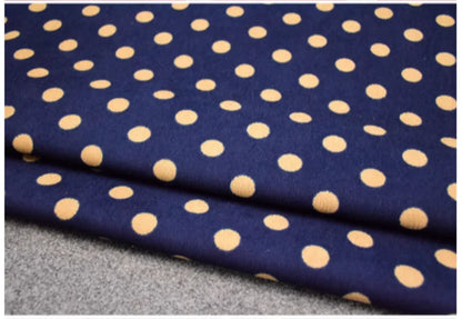 Fashion 1.8cm Round Dot Corduroy Fabric, Autumn Winter Children Cloth Cotton-padded Clothes, Handmade Sewing Tela T2252