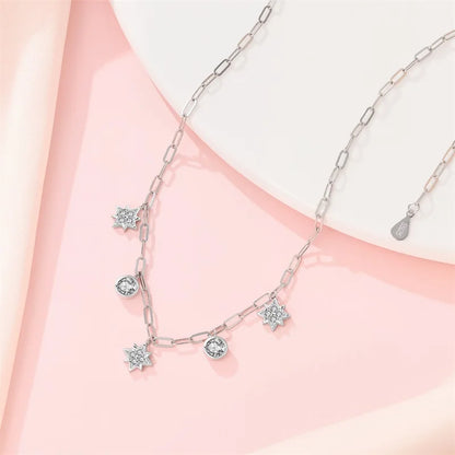 New 925 Sterling Silver Cupid Arrow Mobius Butterfly Dragonfly Sparkling Simple Heart Guardian Necklace 100% 925 Sterling Silver