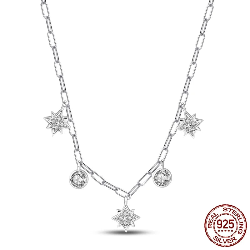 New 925 Sterling Silver Cupid Arrow Mobius Butterfly Dragonfly Sparkling Simple Heart Guardian Necklace 100% 925 Sterling Silver