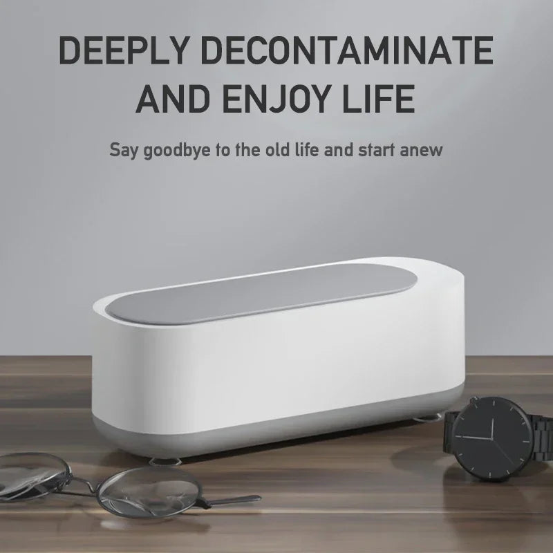 Ultrasonic Cleaning Machine Vibration Cleanser Wash Cleaner Jewelry Glasses Cleaner Watch Cleaning Makeup Brush Cleaning Tool
