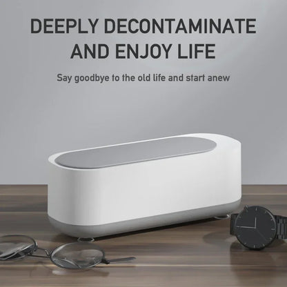 Ultrasonic Cleaning Machine Vibration Cleanser Wash Cleaner Jewelry Glasses Cleaner Watch Cleaning Makeup Brush Cleaning Tool