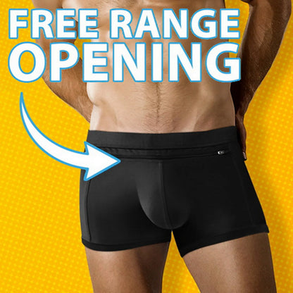 Elastic Waist Plus Size Underwear Sexy Swimming Trunk Men'S Beach Swimsuit Back Pocket Men'S Swim Shorts Traje De BañO Hombre
