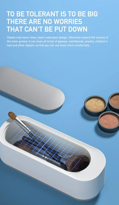 Ultrasonic Cleaning Machine Vibration Cleanser Wash Cleaner Jewelry Glasses Cleaner Watch Cleaning Makeup Brush Cleaning Tool