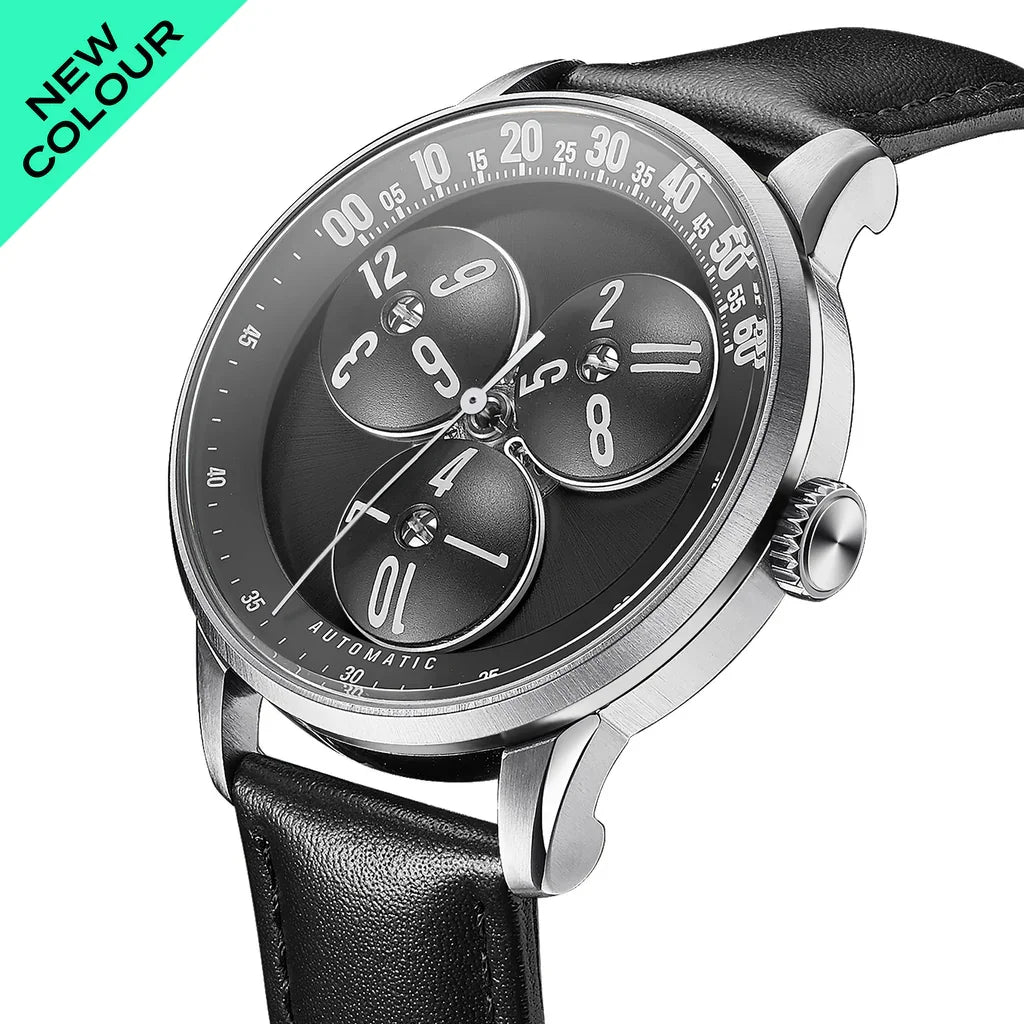 Super Luminous Independent Watchmaking Sapphire Stainless Steel Mechanical Watch Personalized Automatic Fashion Large Dial