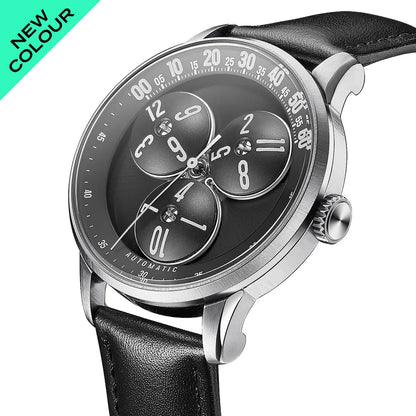 Super Luminous Independent Watchmaking Sapphire Stainless Steel Mechanical Watch Personalized Automatic Fashion Large Dial