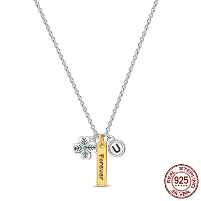 New 925 Sterling Silver Cupid Arrow Mobius Butterfly Dragonfly Sparkling Simple Heart Guardian Necklace 100% 925 Sterling Silver