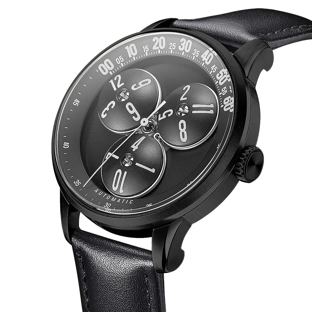 Super Luminous Independent Watchmaking Sapphire Stainless Steel Mechanical Watch Personalized Automatic Fashion Large Dial