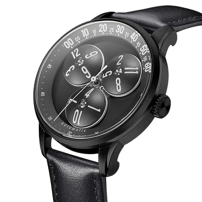 Super Luminous Independent Watchmaking Sapphire Stainless Steel Mechanical Watch Personalized Automatic Fashion Large Dial