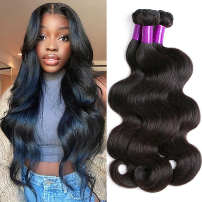 12A Brazilian Body Wave Human Hair Bundles Unprocessed Virgin Hair 3PCS 14-30 Inch Bundles Human Hair For Women