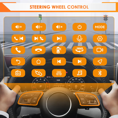 Hizpo 2 Din Android 14 Car Radio Multimidia For MITSUBISHI Mirage Spacestar Dodge Attitude 2012-2018 GPS Navigation Carplay DSP