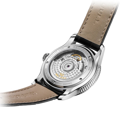 Seagull Extraordinary Series Snowflake Wave Dial Men's Automatic Mechanical Watch Calendar Fashion Luxury Wristwatch 40mm 1133A