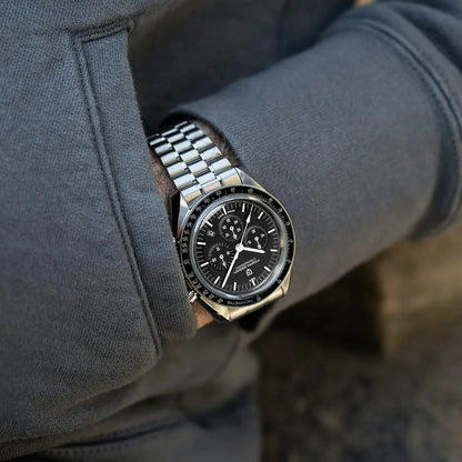 PAGANI DESIGN New Retro Watch Luxury Moon Quartz Watches For Men Stainless steel Luminous waterproof Sport Chronograph Man 2025