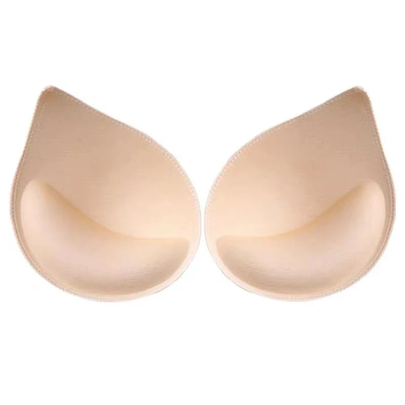 3D Push Up Bra Pads Inserts Women Underwear Small Breast Lift Breathable Sponge Padded Bra Pad Lining Swimsuit Bra Insert