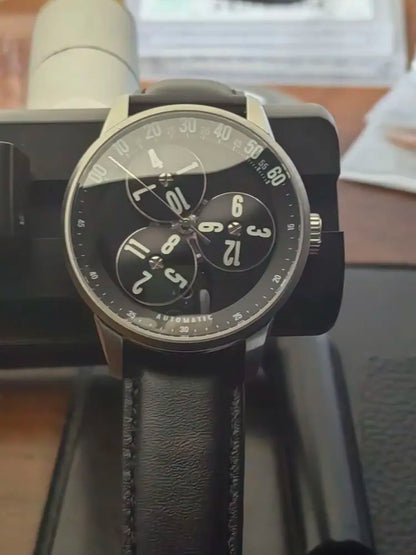 Super Luminous Independent Watchmaking Sapphire Stainless Steel Mechanical Watch Personalized Automatic Fashion Large Dial