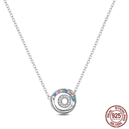 New 925 Sterling Silver Cupid Arrow Mobius Butterfly Dragonfly Sparkling Simple Heart Guardian Necklace 100% 925 Sterling Silver
