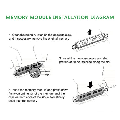 Ymeiton PC DDR4 Desktop memory cards memoriam 2400MHz 2666MHz 4GB 8GB 16GB 32GB U-DIMM RAM 288pin Desktop memory wholesale
