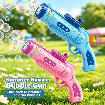 2026 New Bubble Machine  Soap Fully Bubbles Gun automatic Blower Outdoor Party Games Toy Boys Girls Christmas Birthday Gifts