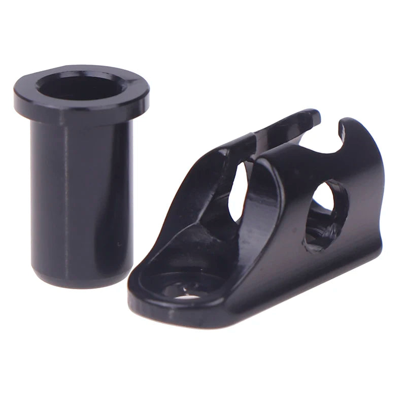 Bike Frame Components: Single/Double Cable Stopper, Brake Shift Cable Seat, Carbon Finish Bicycle Accessories