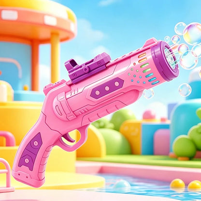 2026 New Bubble Machine  Soap Fully Bubbles Gun automatic Blower Outdoor Party Games Toy Boys Girls Christmas Birthday Gifts