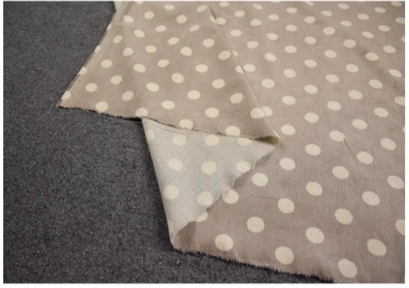 Fashion 1.8cm Round Dot Corduroy Fabric, Autumn Winter Children Cloth Cotton-padded Clothes, Handmade Sewing Tela T2252