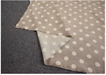 Fashion 1.8cm Round Dot Corduroy Fabric, Autumn Winter Children Cloth Cotton-padded Clothes, Handmade Sewing Tela T2252
