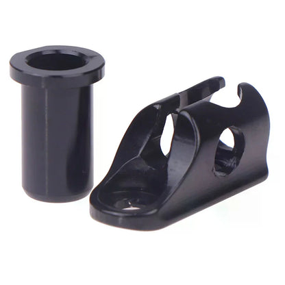 Bike Frame Components: Single/Double Cable Stopper, Brake Shift Cable Seat, Carbon Finish Bicycle Accessories