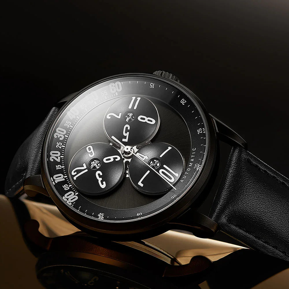 Super Luminous Independent Watchmaking Sapphire Stainless Steel Mechanical Watch Personalized Automatic Fashion Large Dial