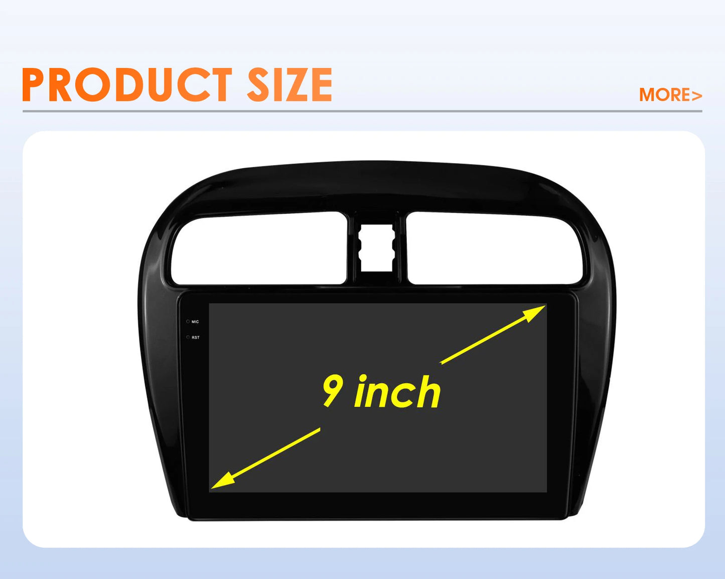 Hizpo 2 Din Android 14 Car Radio Multimidia For MITSUBISHI Mirage Spacestar Dodge Attitude 2012-2018 GPS Navigation Carplay DSP