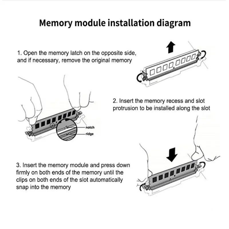 CeaMere DDR3 5~50 PCS Desktop Memory, 4GB/8GB, 1333MHz/1600MHz, PC Memory Module, 240PIN, 1.35V/1.5V, Wholesale Universal Memory
