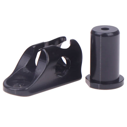 Bike Frame Components: Single/Double Cable Stopper, Brake Shift Cable Seat, Carbon Finish Bicycle Accessories