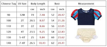 2 3 4 6 8 Yrs Girls Summer Swimming Clothing Bikini Two Pieces Set Princess Cosplay Beach Pool Costume Swimsuit Bathing Outfit