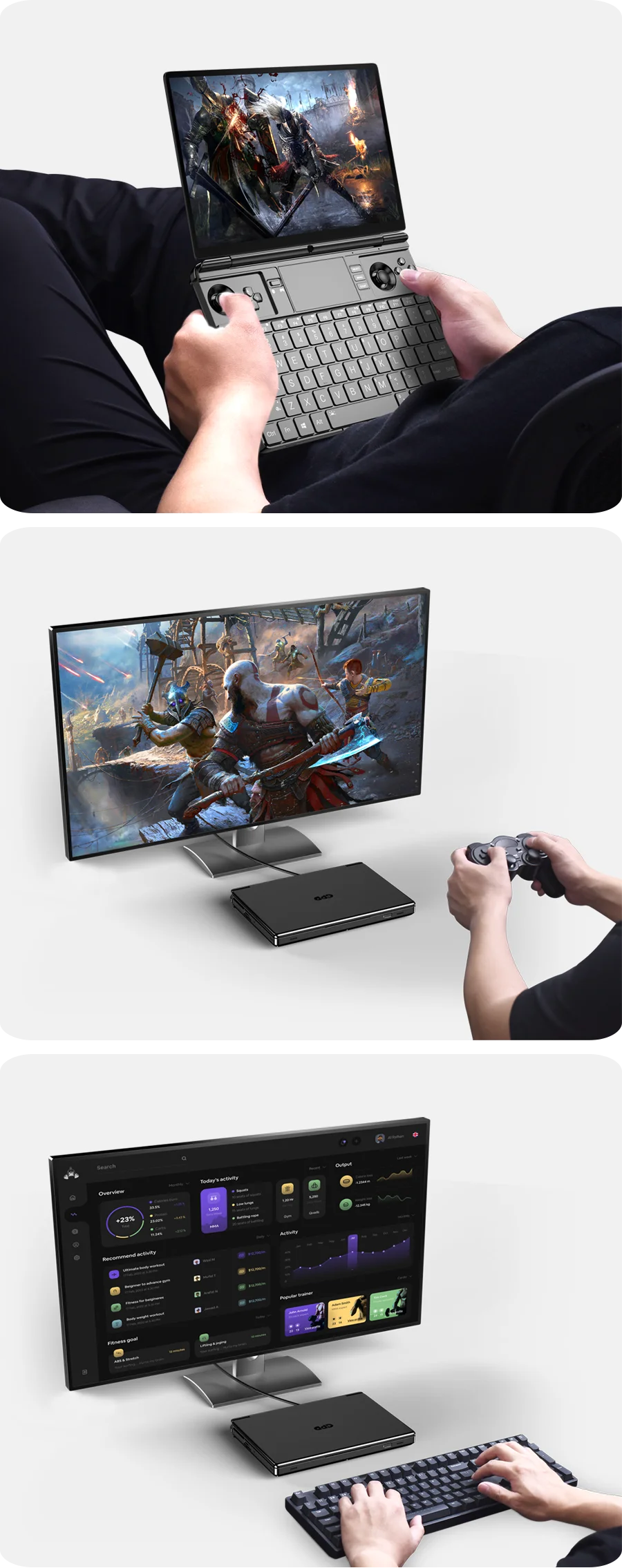 GPD WIN Max 2 2025 10.1 Inch AMD AI 9 HX 370/8840U Windows11 Gaming PC Laptop Notebook Portable Game Computer 64GB RAM 2TB Nvme