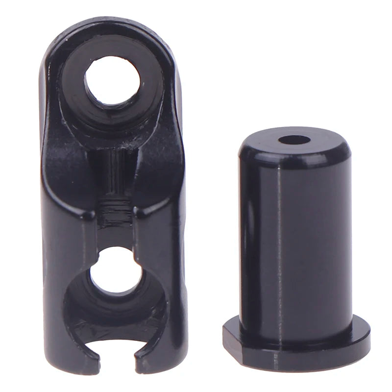 Bike Frame Components: Single/Double Cable Stopper, Brake Shift Cable Seat, Carbon Finish Bicycle Accessories
