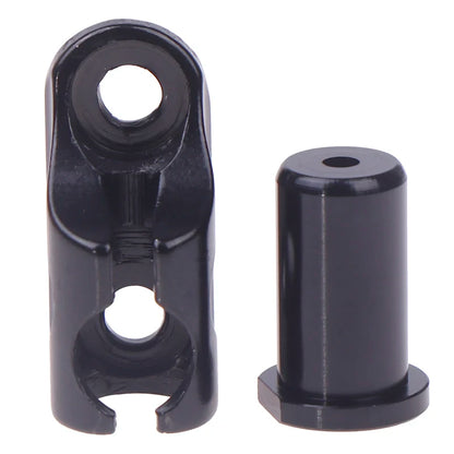 Bike Frame Components: Single/Double Cable Stopper, Brake Shift Cable Seat, Carbon Finish Bicycle Accessories