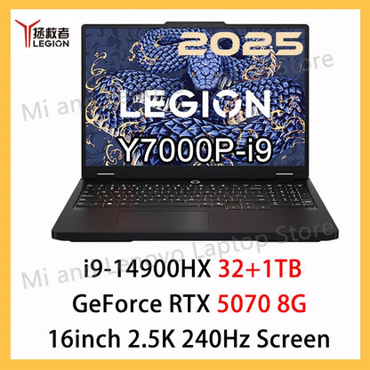 Lenovo LEGION Y7000P 2025 i9-14900HX RTX5060 8GB 16GB/32GB+1TB 16" 2.5K 240Hz