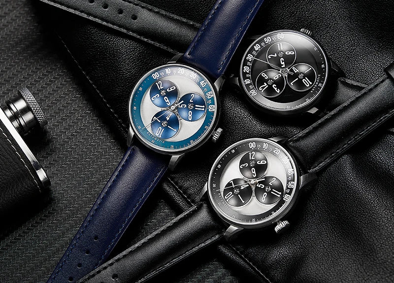 Super Luminous Independent Watchmaking Sapphire Stainless Steel Mechanical Watch Personalized Automatic Fashion Large Dial