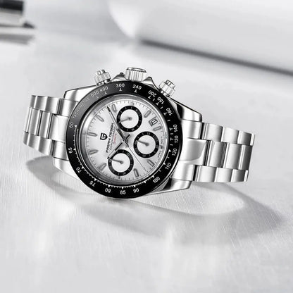 PAGANI DESIGN 2025 New Men Watches Luxury AR Sapphire crystal Quartz Watch Men Waterproof Sport Chronograph Automatic Date Watch