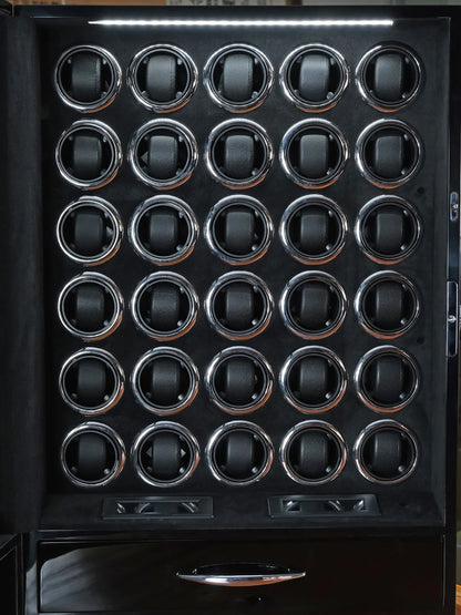 Watch Winder Mechanical watch, self swinging device, rotating device, fingerprint unlocking, automatic winding device, watch box