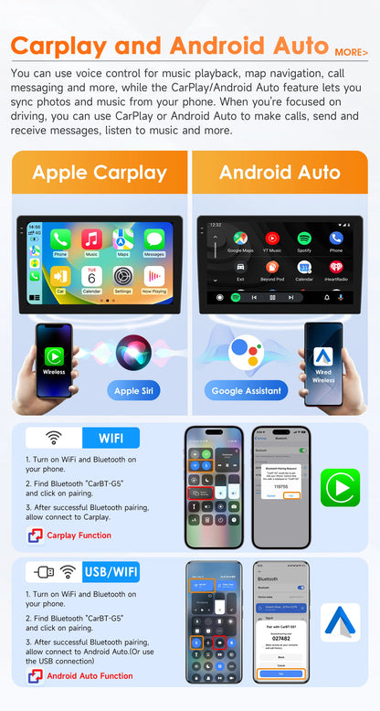 Hizpo 2 Din Android 14 Car Radio Multimidia For MITSUBISHI Mirage Spacestar Dodge Attitude 2012-2018 GPS Navigation Carplay DSP