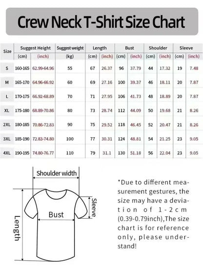 Fashion Summer Graphic  Work  TIRES Print T Shirt Loose Casual Top Shirt Short Sleeves Streetwear Sport Jogging Tees